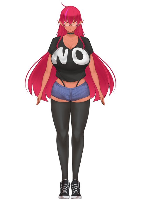 Not Vtuber, just my new OC.🙏 