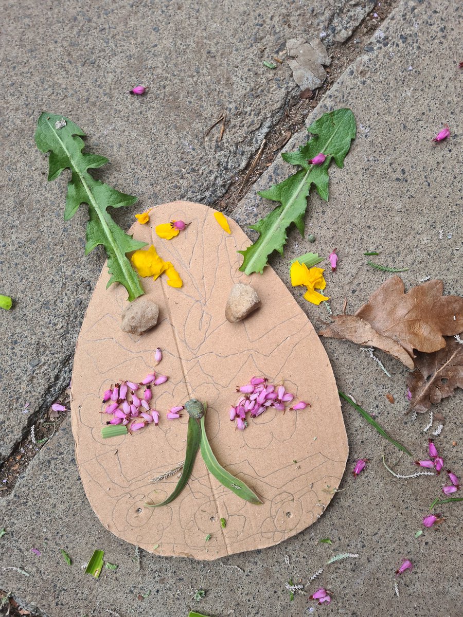 LawrieMiss's tweet photo. Some Easter themed outdoor learning today 🐣🐤🐥🥚🌿🌱🍃🍂 https://t.co/cfjC2t7lkv