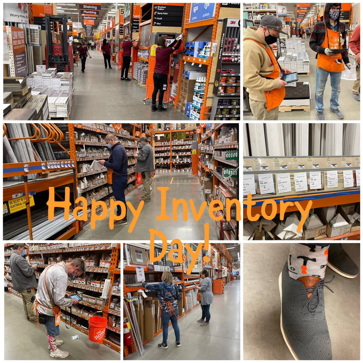 stuckert_steve's tweet photo. After a couple busy weeks prepping for inventory while also setting spring and seeing the first warm weather of the year, Inventory Day is finally here! @LakeGenevaDepot @_NatalieSchepp @janelle_leclair @MichaelRiva4 https://t.co/D8NMep5d14