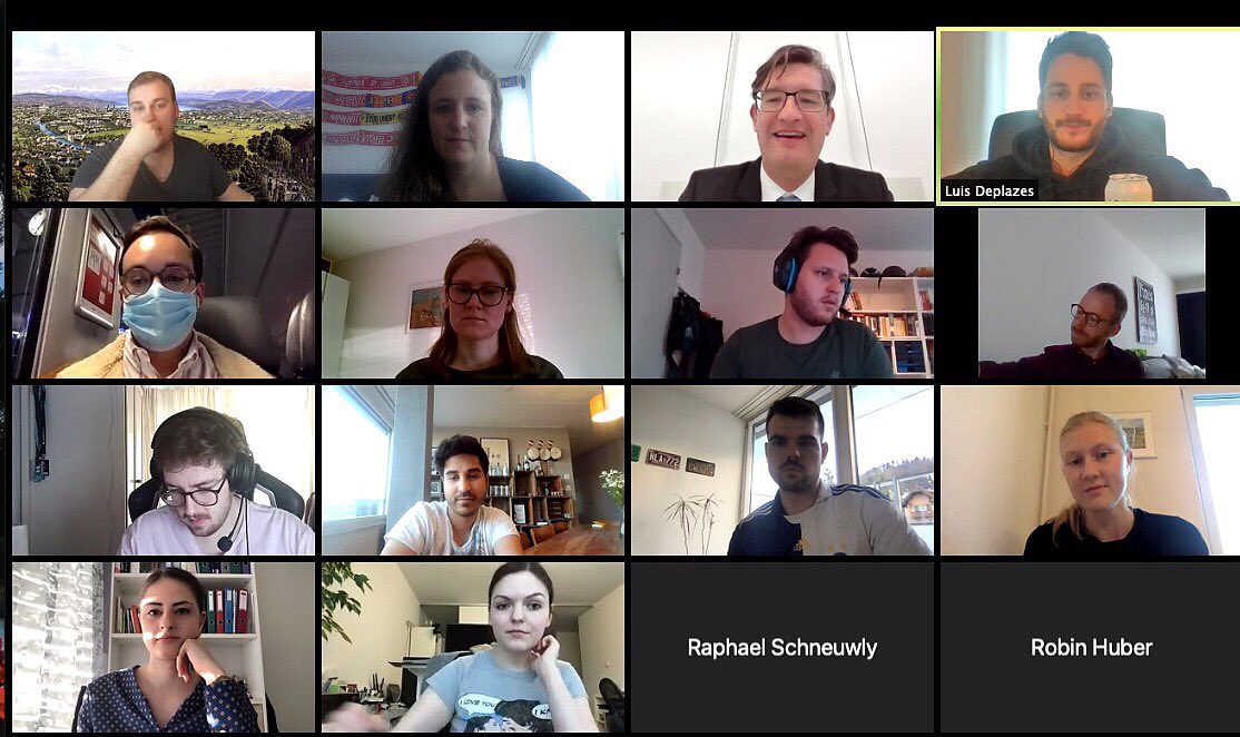 Herzliche Gratulation dem neu gewählten Vorstand. Wir freuen uns auf ein erfolgreiches 2021!