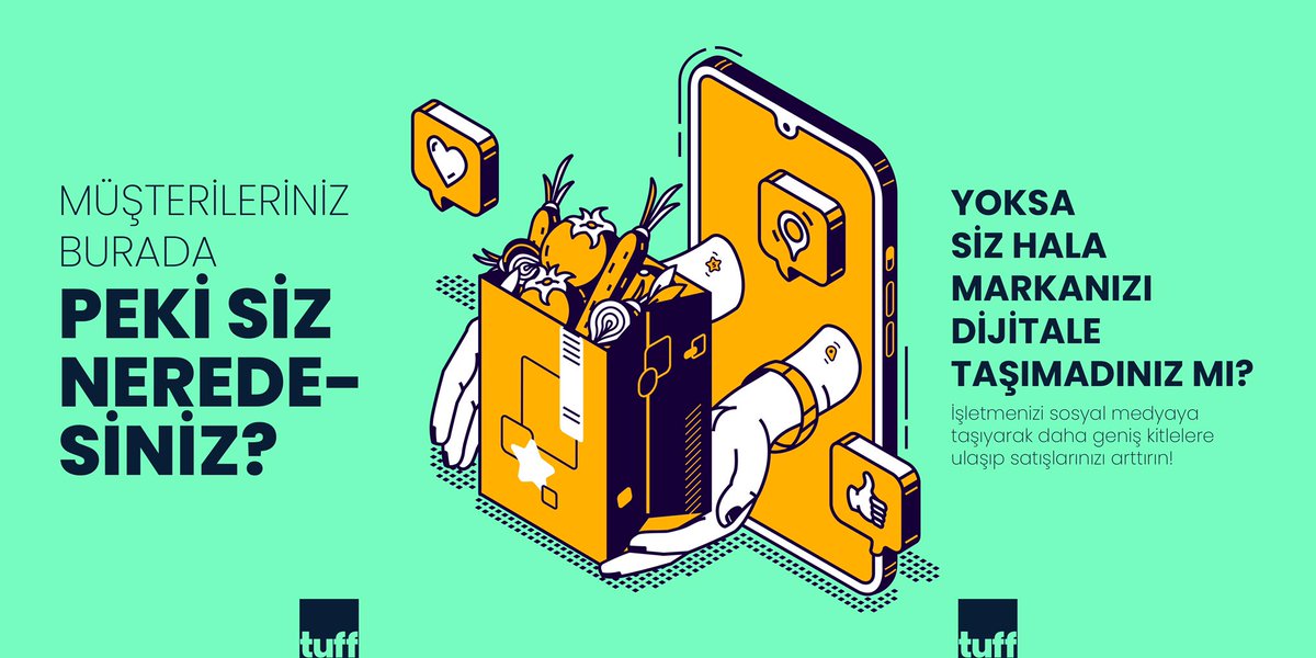 DesignTuff's tweet photo. Potansiyel müşterileriniz burada, peki siz neredesiniz?

İşletmenizi sosyal medyaya taşıyarak daha geniş kitlelere ulaşıp satışlarınızı arttırın!

Daha fazla bilgi için takipte kalın! 👉🏻 @DesignTuff https://t.co/yfYpnbJ54L