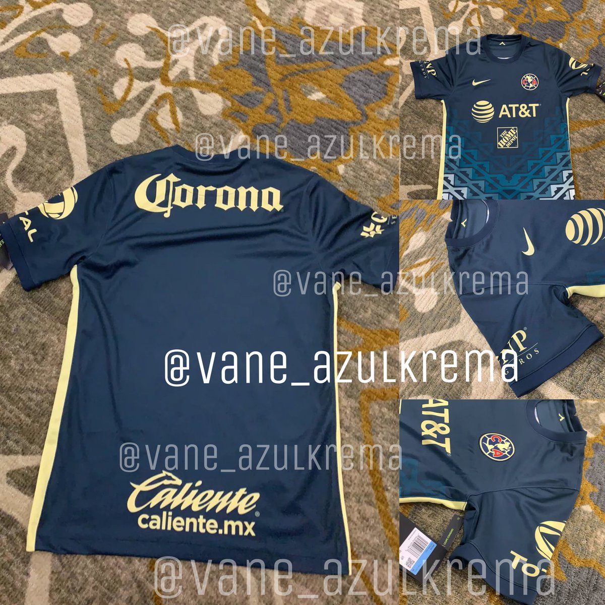 Jersey Visita de Club América 2021-22