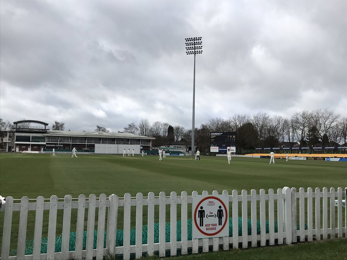 A great day with the Loughborough cricket team at Leicetershire.