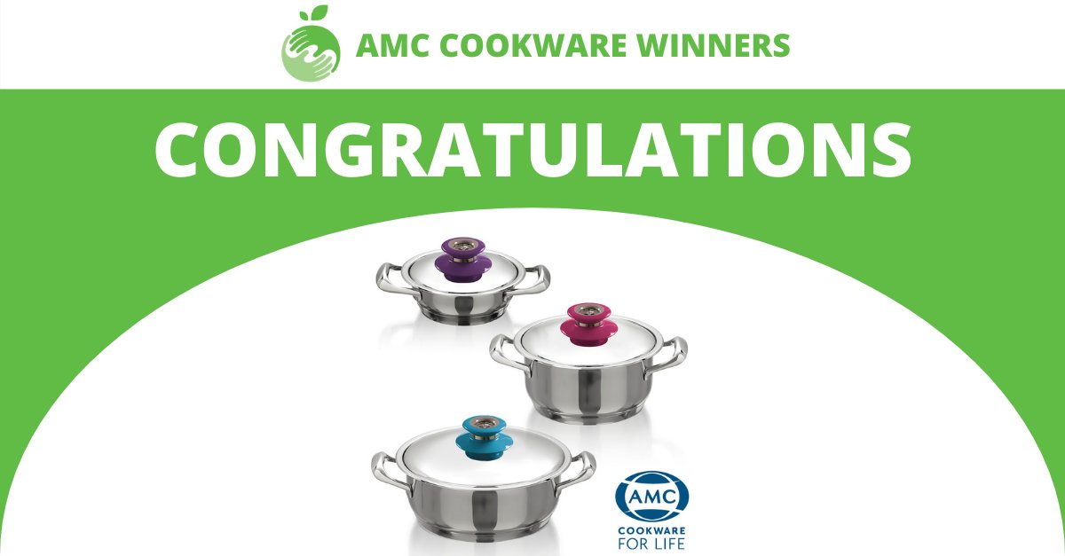 FoodForwardSA's tweet photo. Did you enter the @FoodForwardSA and @amc_cookware giveaway on our Facebook page? Follow the link to see who won: https://t.co/ZHQdtQNXzK #winner #winners #giveaway #competition #amcookware #foodforwardsa #endhunger #zerohunger #servinghope #fillthegap https://t.co/qPDCG7n0HF