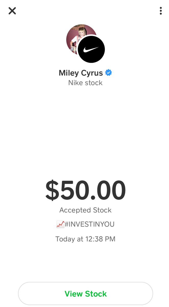 Thank you so much <a href="/MileyCyrus/">Miley Cyrus</a> and <a href="/CashApp/">Cash App</a>!!! I definitely didn't think you would choose me!😭❤ #15YearsofMiley
