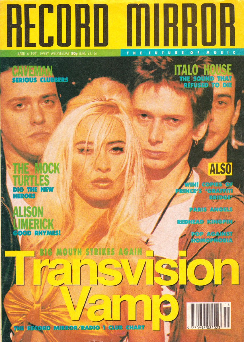 NinetiesTimeM's tweet image. If you're missing your nineties fix via #90sTM then check out this Sunday's @RMMoves at 4pm on phonic.fm where the 6th April 1991 issue is featured -including cover star @THEWENDYJAMES, @alisonlimerick1, The Mock Turtles, Caveman, Italo House and more! #RMMoves