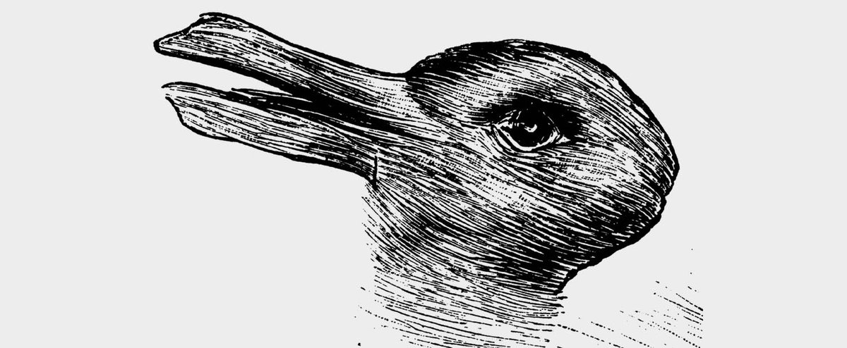 StauntonRook's tweet photo. Duck or Rabbit (or both)?  🦆🐇   
What do you see? Click the link to discover what you see says about your #creativity 👀 https://t.co/fUFuFgb5Jp 
 
#duckorrabbit #designagency #perception #easterfun #marketingagency #cleverdesign #opticalillusion #stauntonrook https://t.co/1O1HKkVE6y