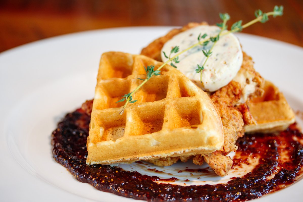 We can pretty much guarantee you need some Chicken &amp; Waffles in your life. 🐔🧇