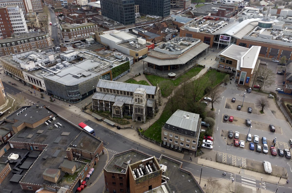 johnfielding001's tweet image. Norwich aerial image: St Stephens Church #Norfolk #Norwich #aerial #image #aerialphotography #Church