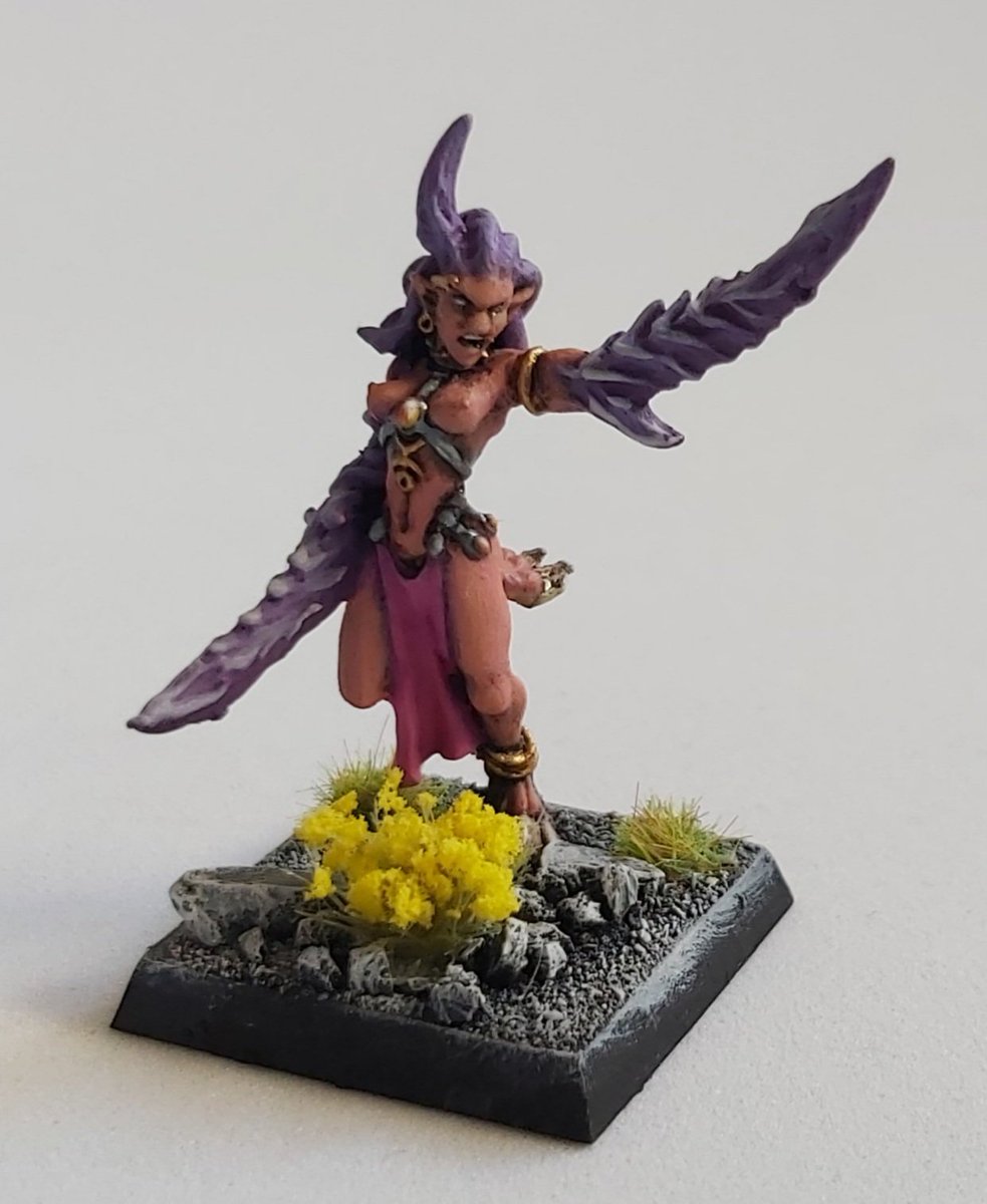 Memoriasdel's tweet photo. Y aquí está por fin mi diablilla de #slaanesh para #darkzo y el #caosmarzo2021

Estoy bastante orgulloso del resulrado y el esquema de color

#warmongers #warhammer #warhammer40k #warhammerfantasy
#chaos #PaintingWarhammer #paintingminiatures #contralamareagris #daemonettes https://t.co/RoPE37LwDe