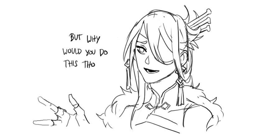 what if ningguang always eats spicy food with beidou bc beidou loves it but ningguang actually cant take spice and she just pokerfaces the whole time