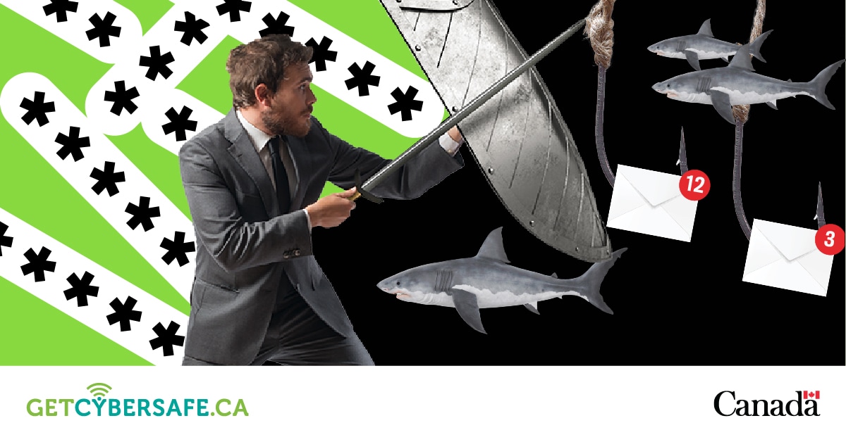 Although phishing campaigns continue to find elaborate ways to target #CdnSmallBusinesses, the #GoC is here to help. 
#GetCyberSafe by accessing practical advice and tools for keeping your business safe: ow.ly/y6RM50EdI7t