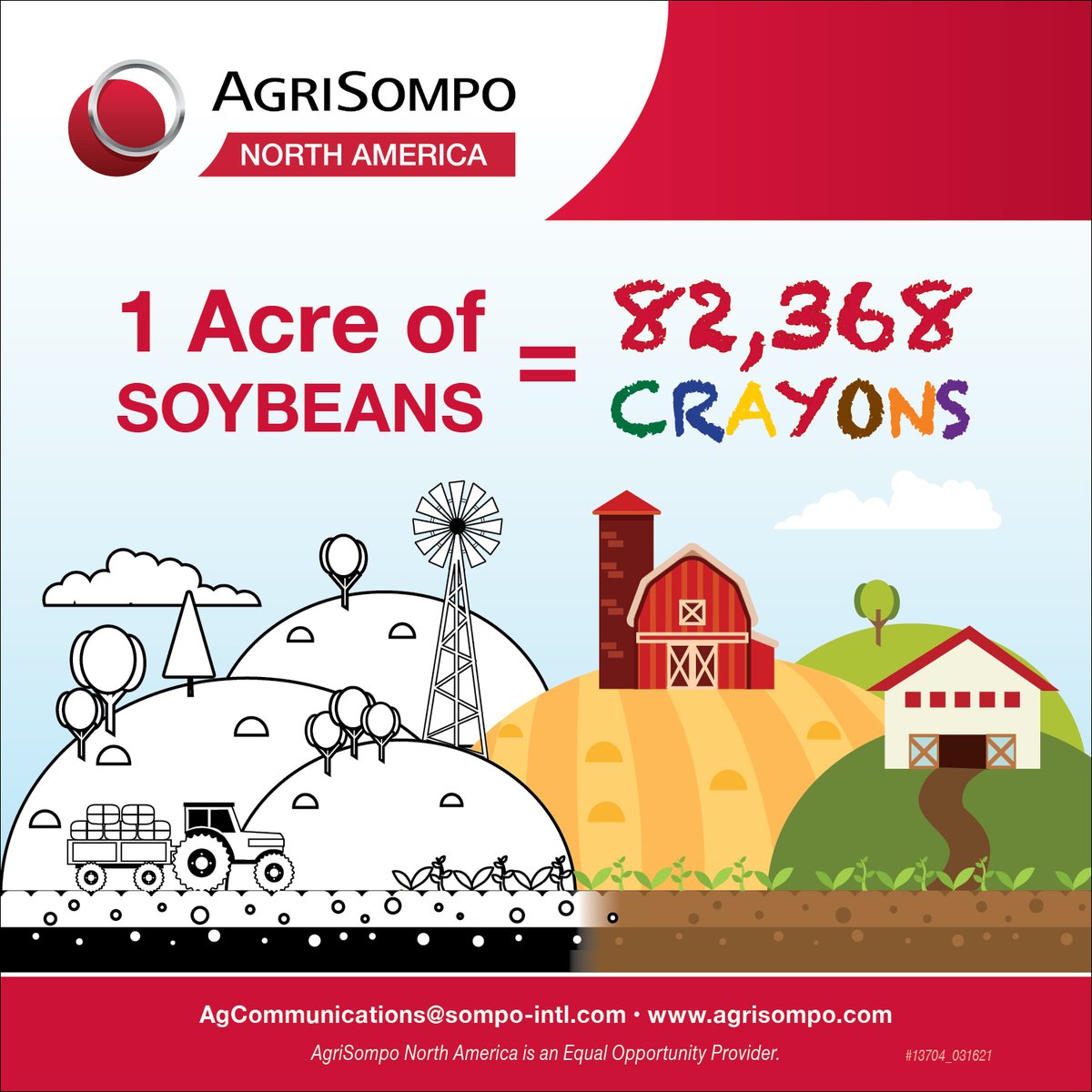 DiversifiedCrop's tweet photo. It's #NationalCrayonDay! We can thank our farmers for growing the soybeans to make all these beautiful colors. What's your favorite crayon color?
#AgriSompoNorthAmerica #Soybeans #Agriculture #TogetherAtTheCenterofAgricultureRiskManagement https://t.co/Gg4G77W1xN