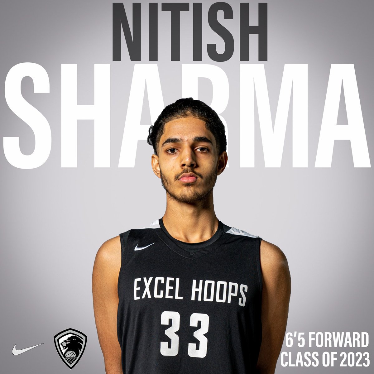 excelhoopsbball's tweet photo. Excel Hoops Prep MBB 
#33 Nitish Sharma
6’5 Forward | Class of 2023 

📸 taken by @polansky.photo 
#excelhoopsprepmbb #excelhoopsprep #osba #niketeam https://t.co/i5b3NLP2XW