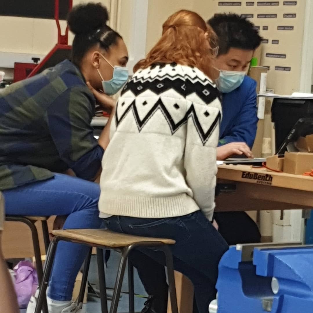 aurigarobotics's tweet photo. Coding, building, using CAD, and having fun during todays robotics elective with team auriga and Mr Rhee. Cant stop! Won't stop! #morethanrobotsuk #choosedt #dt #stem @NonsuchDT @NonsuchHSG @FTC_UK https://t.co/X4QJzugfe6
