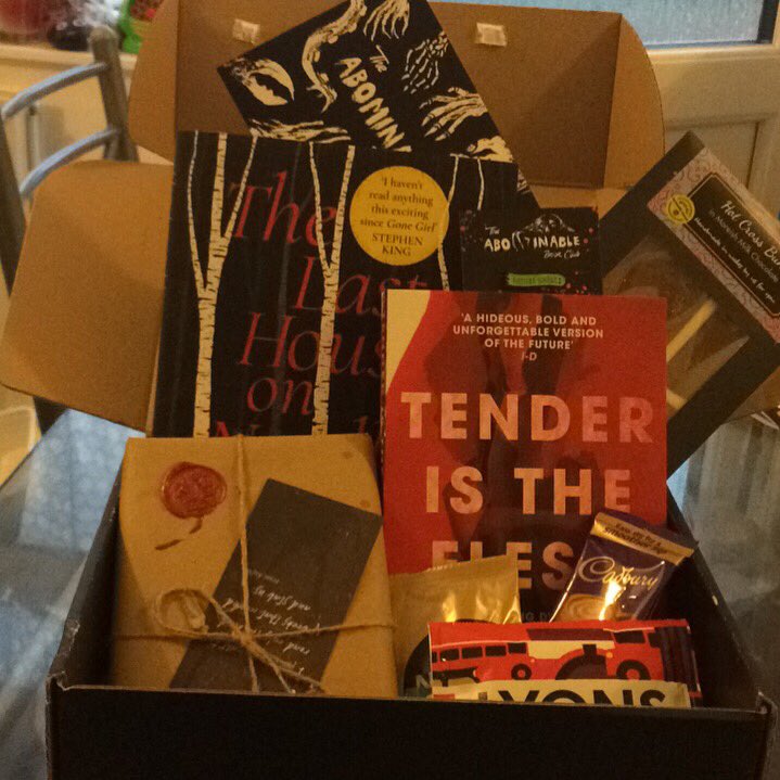 sobadisitgood1's tweet photo. This months The Abominable Book Club has arrived! Bloody love this months books. Go grab a box for May by using the code BLOODYGOODREADS to get 10% off https://t.co/aTjKFcBHMW