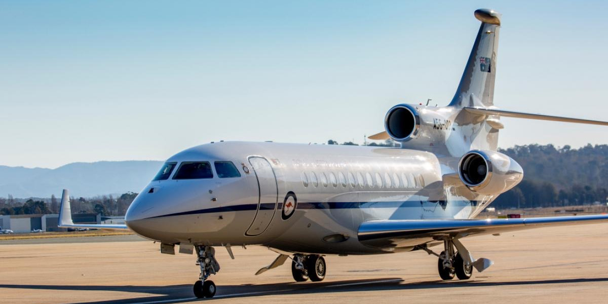 DassaultFalcon's tweet photo. A new century dawns for the RAAF. Happy 100th! @AusAirForce #Falcon7X https://t.co/YeufdM1NvO