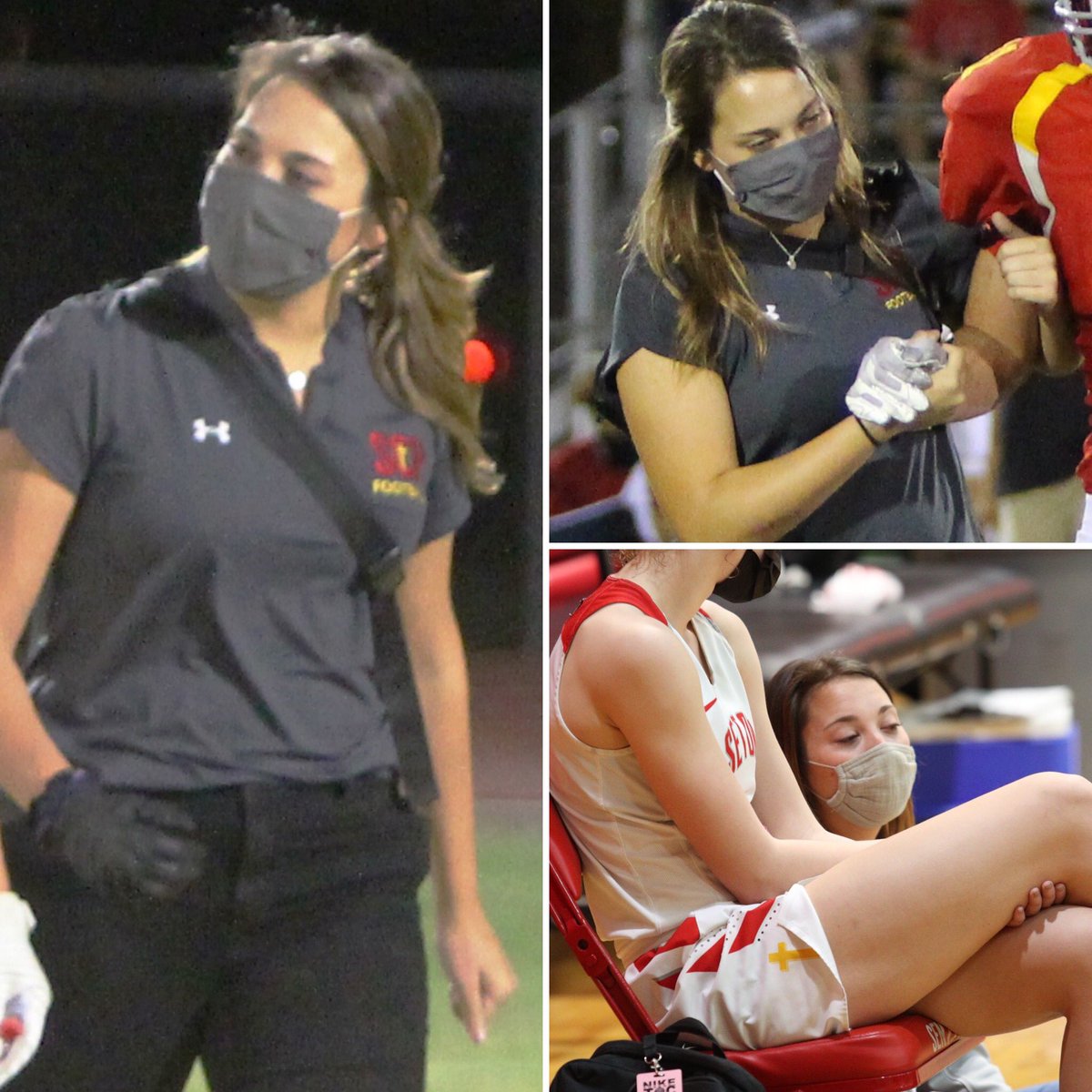 On the last day of #NationalAthleticTrainingMonth, we’d like to recognize our awesome AT, Brianna Saltzman! Thank you for your hard work and dedication! #SETONPRIDE