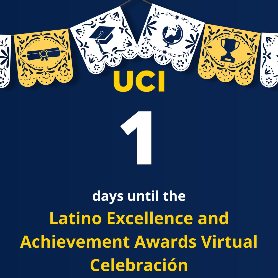 Just 1 day left until the Latino Excellence and Achievement Awards! See you tomorrow!

RSVP: buff.ly/3cyzbzy