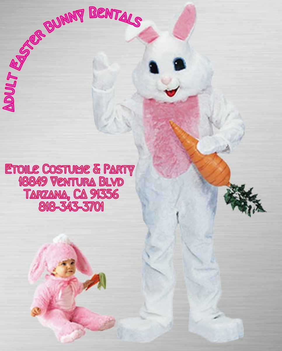 EtoileLA's tweet photo. Easter Bunny Rentals!

Child, Toddler, and New Born Retail Bunny Costumes!

#🐇 #🐰 #🐣 #🥚

#Easter #eastereggs #bunny #easerbunny #eastersunday #easterpics #Easter2021 #easterdecor #eastercostumes #bunnycostumes #bunnycostume #bunnyrentals #like4like #like #likes4like https://t.co/6cCOsZKMzf