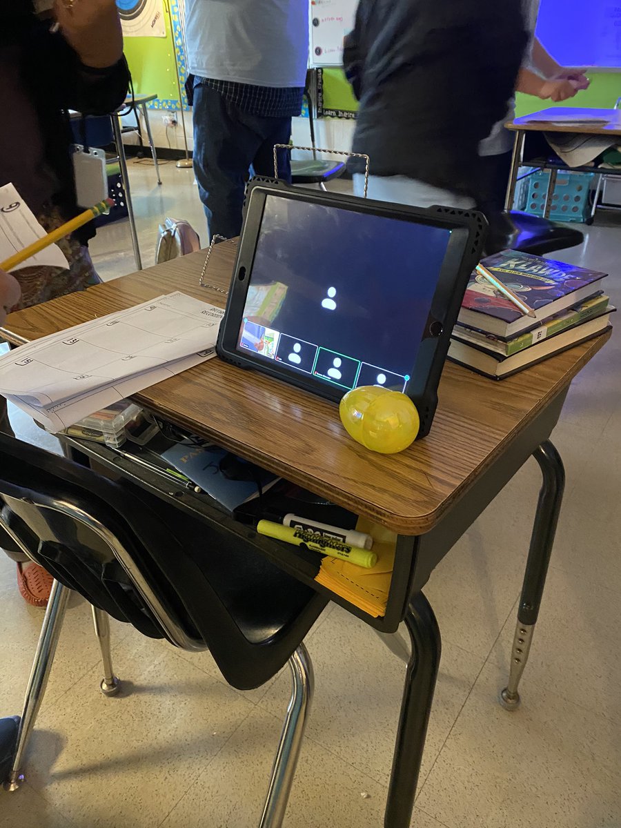 It is always a fun time when <a href="/Ms_Goebel19/">Sonya Goebel</a> and I can combine classes! Our kids had fun searching for eggs filled with ELA and Math review questions! #hellospringbreak #wcps