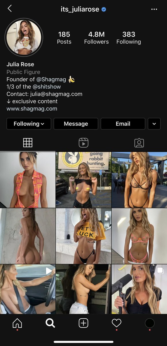 Most of you know that on Dec 21st 2020 my  @instagram account with over 5.2 Million followers was disabled, three weeks later my business account SHAGMAG with 700K was disabled as well... only pictures I could find of the accounts are below (2/14)