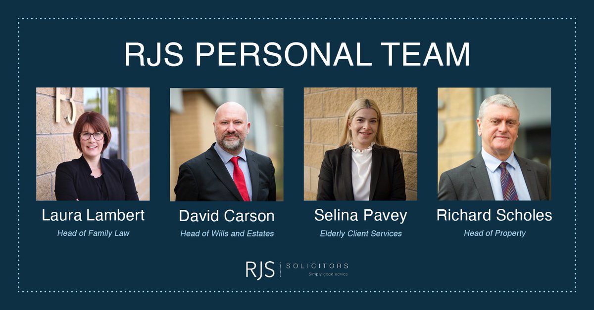 rjs_solicitors's tweet photo. Meet our #PersonalLaw team 👋 We understand that talking to a lawyer can be daunting – especially at a difficult time in your life.

Our team are here to listen, advise and support you with a solution-focused outcome. 
Get in touch: info@rjssolicitors.com
#StaffordshireHour https://t.co/CFjBZBMlLP