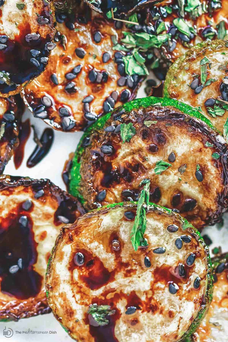 Easy Sauteed Zucchini Recipe with Balsamic Glaze by <a href="/themeddish/">TheMediterraneanDish</a>! 😋🌿🕊️ This easy zucchini #recipe is the perfect last-minute side for just about any meal! Shop Aged Balsamic Vinegar of Reggio Emilia Gold Label on SALE at ➡️ Bottega.eu! 🇮🇹 ow.ly/7OcY50E7IrG