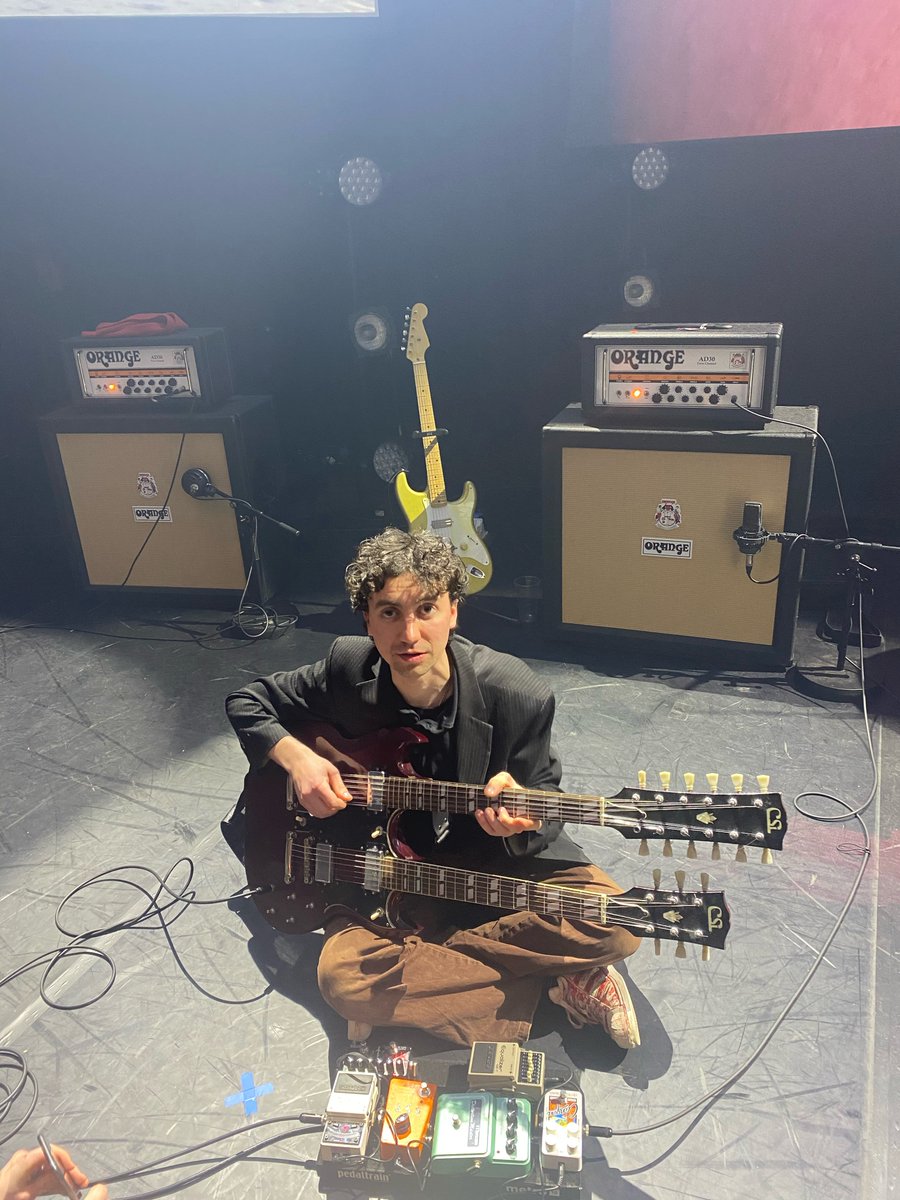 OrangeAmps's tweet photo. "These are definite sleeper amps for a good clean sound, plus you can still pretend you’re in @Borisheavyrocks" - Luke from @BCNRband on our #AD30 &amp; #PPC412.

https://t.co/hnlP3rZX8l

https://t.co/FjcMKDVeOg https://t.co/jb4LLKmHbD
