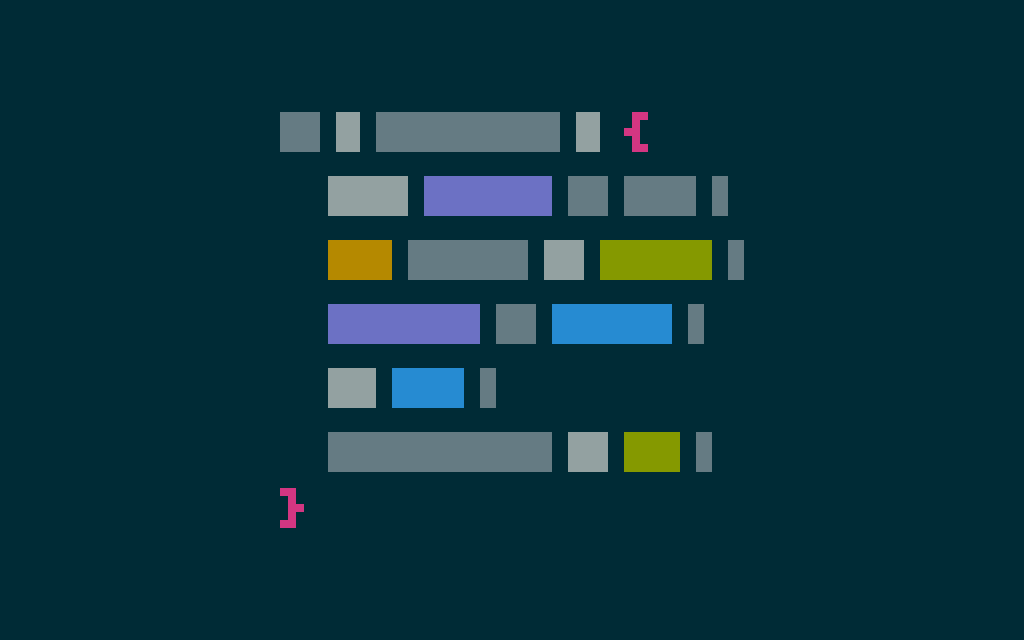 beetrootpaul's tweet photo. #pair of curly brackets
—
#curlybrackets #SoftwareEngineer
@Pixel_Dailies #pixel_dailies
#pixelart #ドット絵
#aseprite https://t.co/tRkryjmMeN