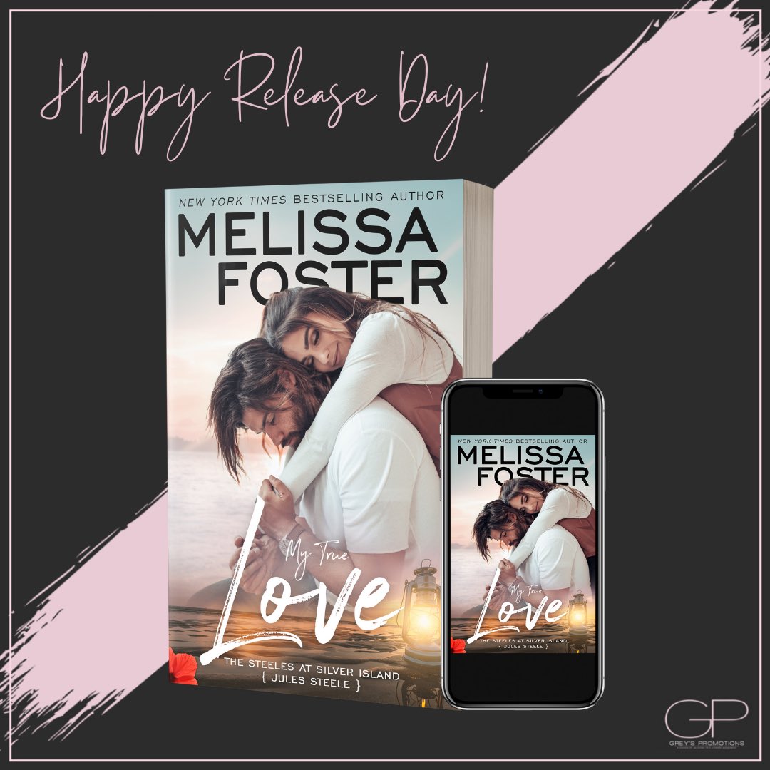 GreysPromo's tweet image. Happy Release Day to My True Love by @Melissa_Foster!

Download today!
Amazon:  mybook.to/mytruelove
Apple: apple.co/3sQtFh5
Nook: bit.ly/2OhEBFl
Kobo: bit.ly/3qd1rv9
Google Play: bit.ly/3kLiYJF

#silverisland #grumpyandsunshine #militaryhero