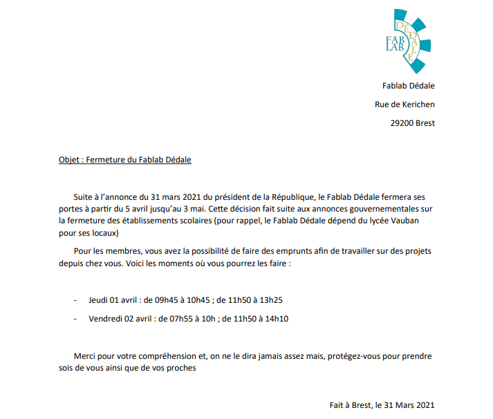 Fablab Dédale tweet media
