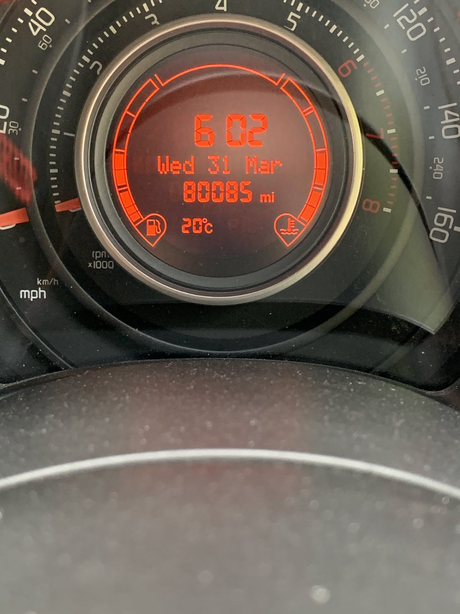 nobcars_'s tweet photo. Hit a milestone like no other today...
While you’re here, read some @nobcars_
https://t.co/SqOaDdsDQK
#nobcars #newoldbroken #fiat #abarth #mileage https://t.co/8Wzd5qleDQ