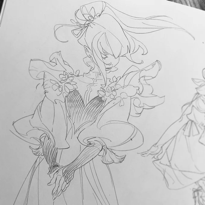 Pencil sketches from last night ✏️ 