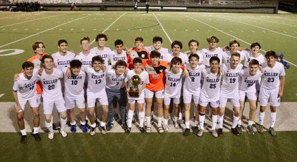KellerISD's tweet photo. Boys varsity soccer teams from @KHSIndianNation and @KellerCentralHS and the girls varsity soccer team from KHS all have advanced to the Regional Quarterfinals! 
#CelebrateKISD @KISDAthletics

https://t.co/6sHvvfjfkf https://t.co/2hwyliJ4yr