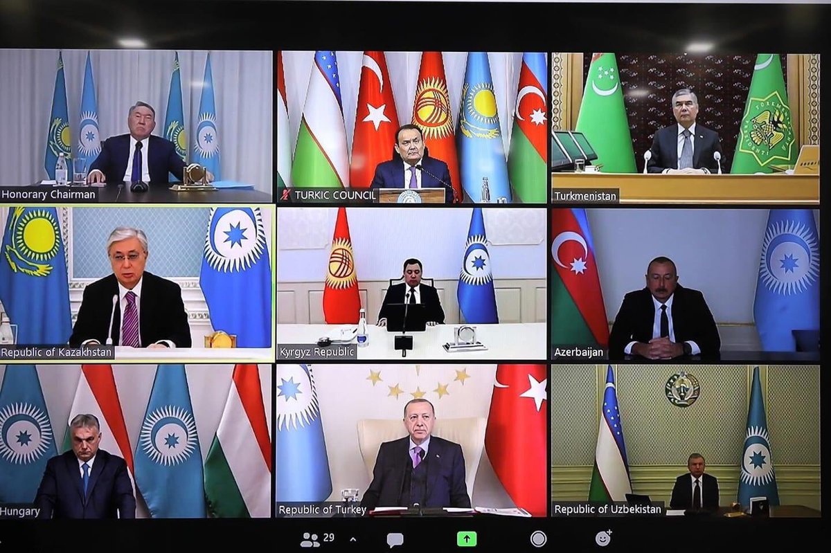 Sözde değil Özde Türk Birliği için adım adım🇹🇷🇦🇿🇵🇰🇰🇿