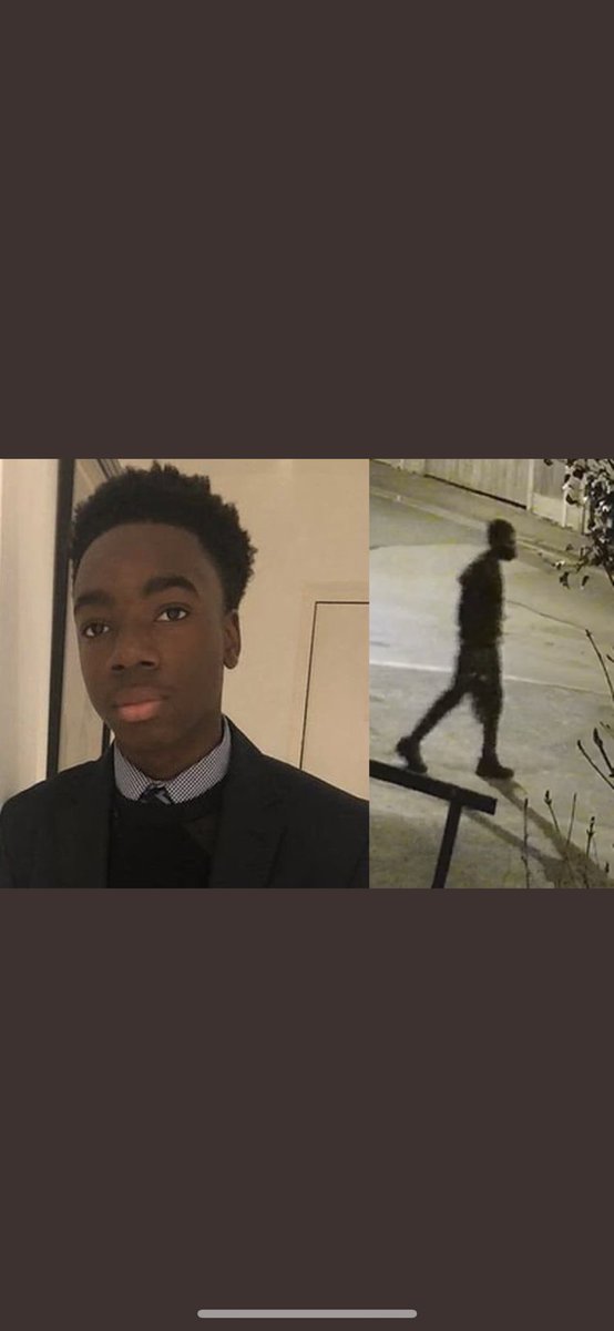999London's tweet image. Met Police, Essex Police and @LONDONSARUK are conducting searches in #EppingForest in connection with the disappearance of 19-year-old Richard Okorogheye. 

CCTV captured Richard walking alone on Smarts Lane in #Loughton towards Epping Forest at 00:39 on Tuesday 23 March. 

1/2