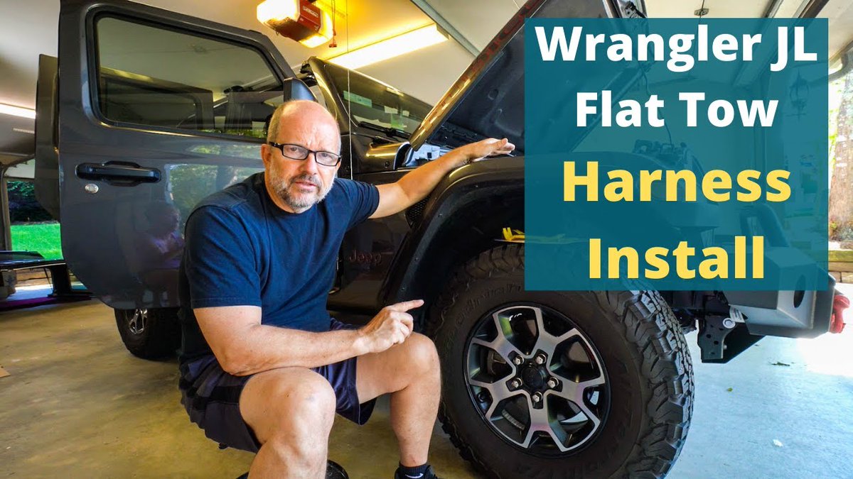 bigroadadv's tweet photo. Check out my latest video "Best Flat Tow Setup - Install the Mopar Wrangler JL Harness for Flat Towing!"

Watch Now: https://t.co/FLyYzapzTi https://t.co/FlnbDdhipR