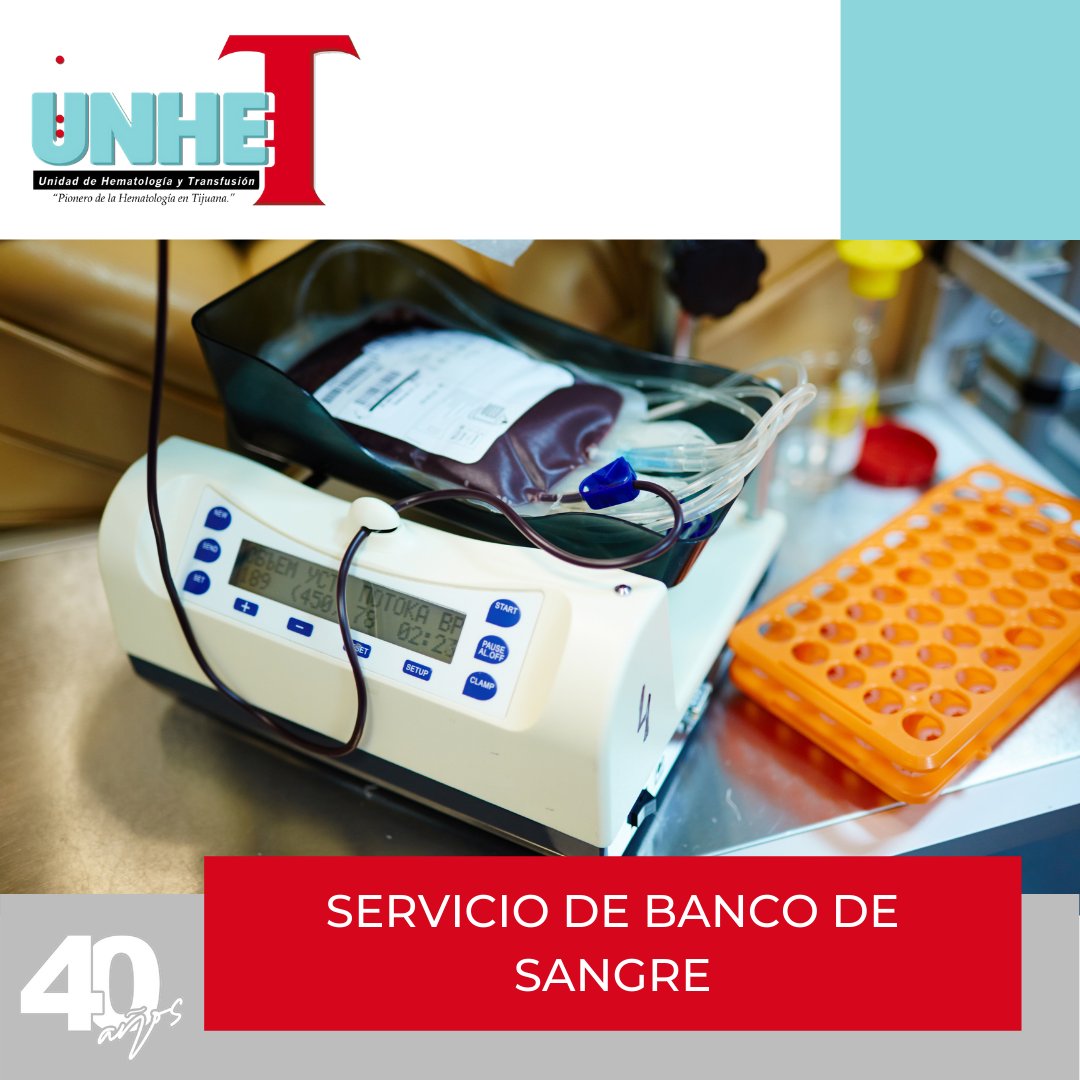 UneteLab's tweet image. Servicio de Banco de Sangre: Recolección de Muestras para Tipificación de Grupo Sanguíneo y Pruebas de Compatibilidad.

TIJUANA: Banco de Sangre: 📞664 634 67 23 Laboratorio: 📞664 103 6131
ROSARITO: Laboratorio: 📞661 124 1869

#AnalisisClinicos #Salud #COVID #donasangre