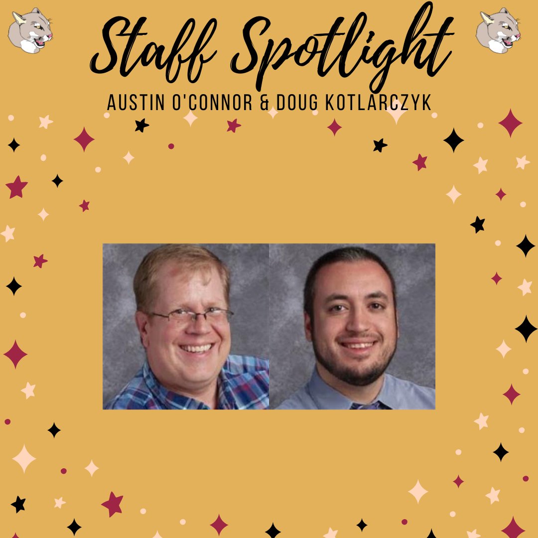 JTMMScougars's tweet photo. Shoutout to our Student and Staff Spotlights this week! Check out our Facebook page to see why they were chosen!
#inspireempower116 #inthistogether116 https://t.co/D9dFUFC46i