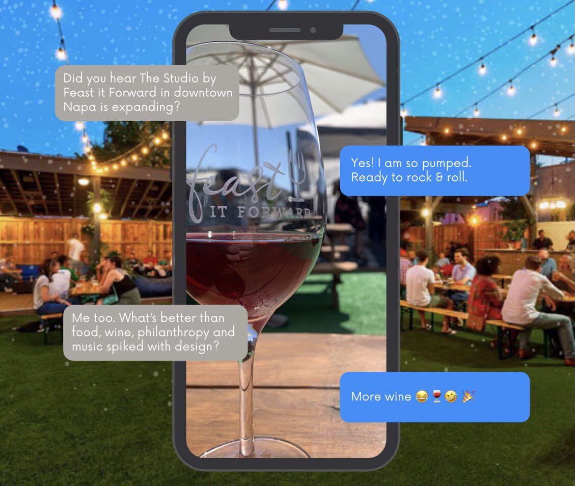 FeastitForward (@feastitforward) on Twitter photo Cheers! #winebusiness #winetasting #winelover #wineindustry #napavalley #napawine #musicians #foodie #foodandwine #winetime #marketing #experientialmarketing #experiential #experientialevents #livemusic #wednesdaythought <a href="/FEAST_Network/">Feast.Network</a> <a href="/KatieHShaffer/">KatieHShaffer</a> Cheers! #winebusiness #winetasting #winelover #wineindustry #napavalley #napawine #musicians #foodie #foodandwine #winetime #marketing #experientialmarketing #experiential #experientialevents #livemusic #wednesdaythought <a href="/FEAST_Network/">Feast.Network</a> <a href="/KatieHShaffer/">KatieHShaffer</a>