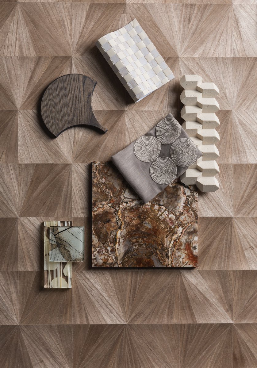 MartynWDigital's tweet image. Capturing the beauty of the natural world in a contemporary form - showcasing Fameed Khalique's impressive collection of surfaces. #sampleboard #materialsboard #materialmonday #interiordesign #naturalmaterials #luxe #luxurydesign #surfaces #texture #interiortextures #luxurydecor