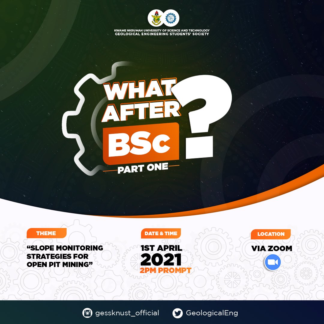 GeologicalEng's tweet photo. What After BSc.?
GESS 🔥🔥🔥 https://t.co/dlJFWweG7x