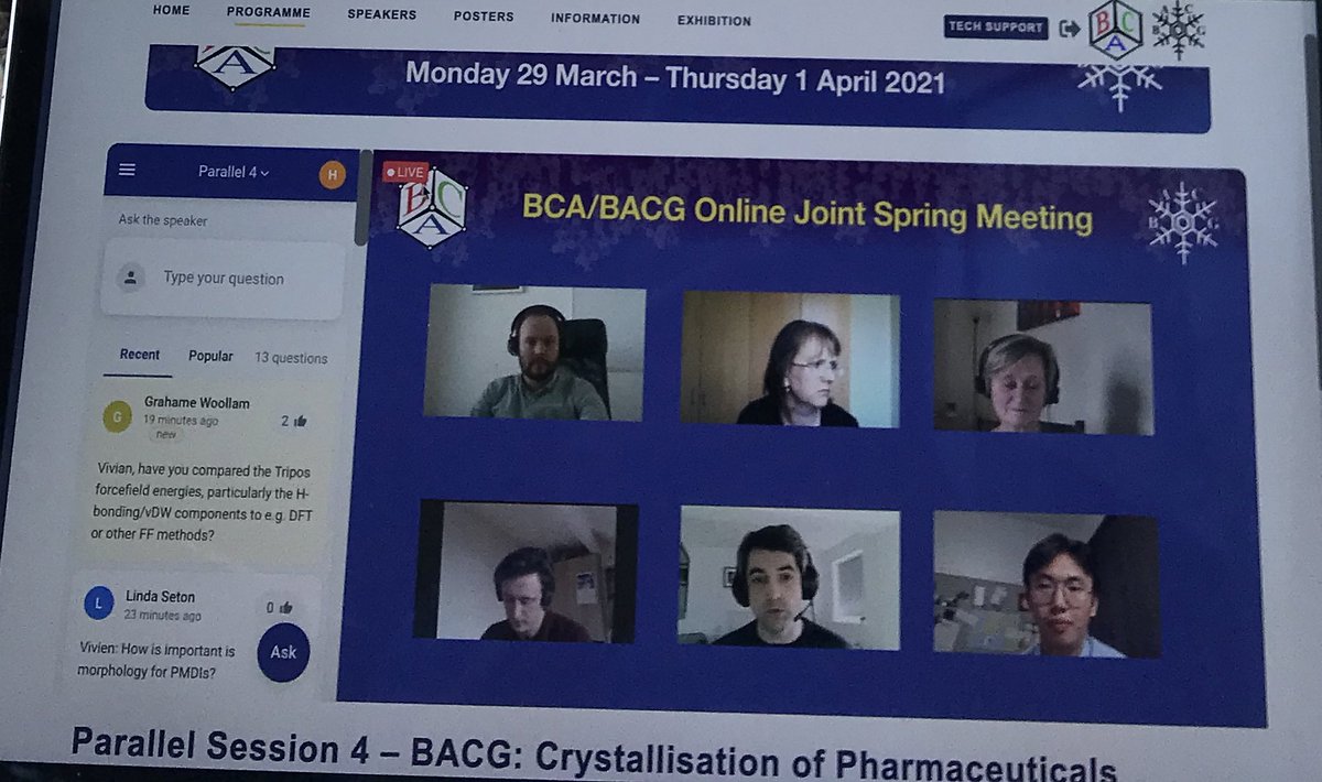 yanghuaiyu's tweet photo. Well done @TonyChemE！Pround to see our protein crystallisation @Biopharmcrystal work at @LboroEng presenting at #BACG2021 @BACG_ and @britcryst conference. https://t.co/ZvRB7jmYNi