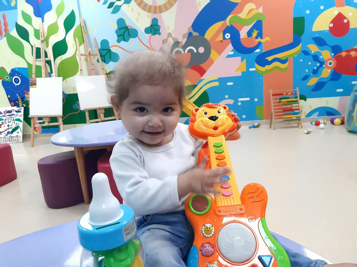 TP4PCRF's tweet image. The playroom in the Dr. Musa and Suhaila Nasir Pediatric Cancer Department gives the children in Gaza a place to play and be children. We thank all of the many donors and volunteers all over the world who made this department possible and brought healing to Gaza's children.