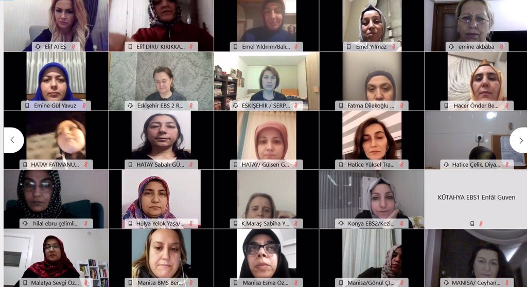 Memur-Sen’imizin 
Örgütlü ve Güçlü Teşkilatı 
Kadınlar Komisyonumuzun 

Değerli Konuk- Önemli Konu 
"Çevrimiçi Buluşmalar" 
programında bir araya geldik. 

<a href="/MemurSenKadin/">Memur-Sen Kadın Komisyonu</a> Teşkilatlarımıza, <a href="/Sdka_Aydin/">Sıdıka AYDIN</a> Başkanımız nezdinde teşekkür ediyor, çalışmalarında başarılar diliyorum.