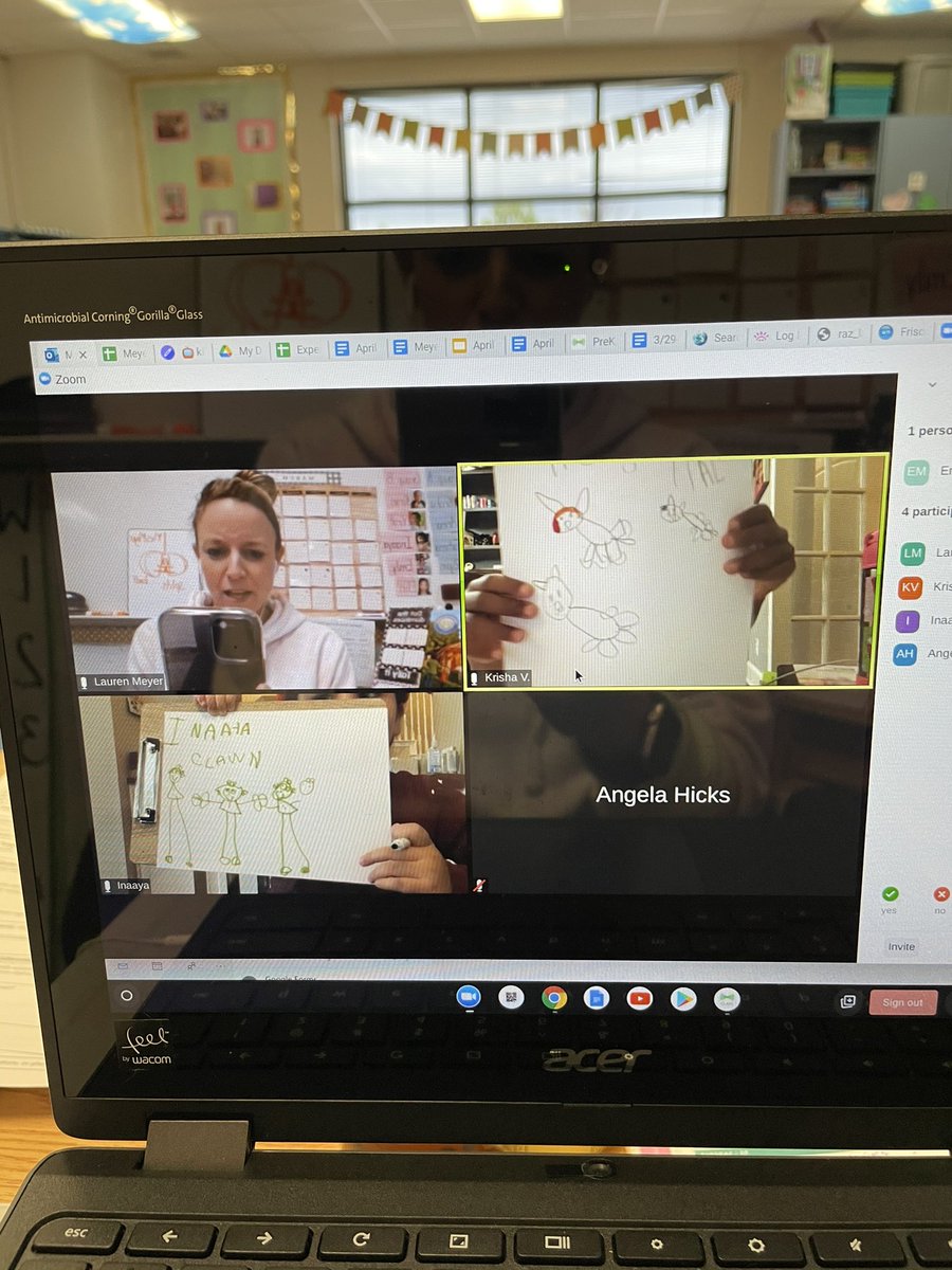 Lots to be proud about in writing and connecting to our reading in Pre-K! <a href="/PurefoyElem/">Purefoy Elementary</a>