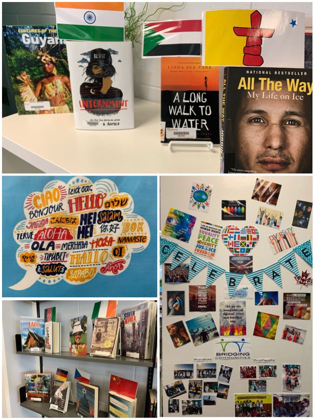 Celebrating the diversity in the <a href="/dailycrusader/">Daily Crusader</a> community in our Learning Commons: ethnically diverse authors/characters and mission trips to Yellowknife and Philippines.