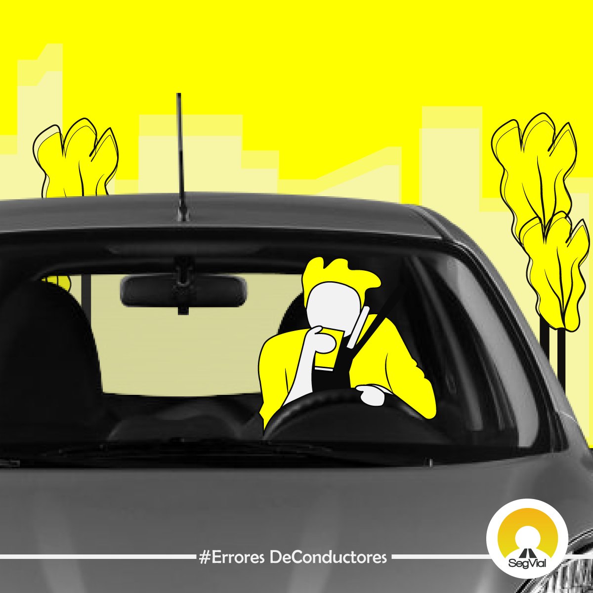 ¿Sabes cuáles son los #ErroresMásComunesDeConductores? 🤔 Esos malos hábitos que vamos adquiriendo al pasar del tiempo de haber hecho el curso de conducción.