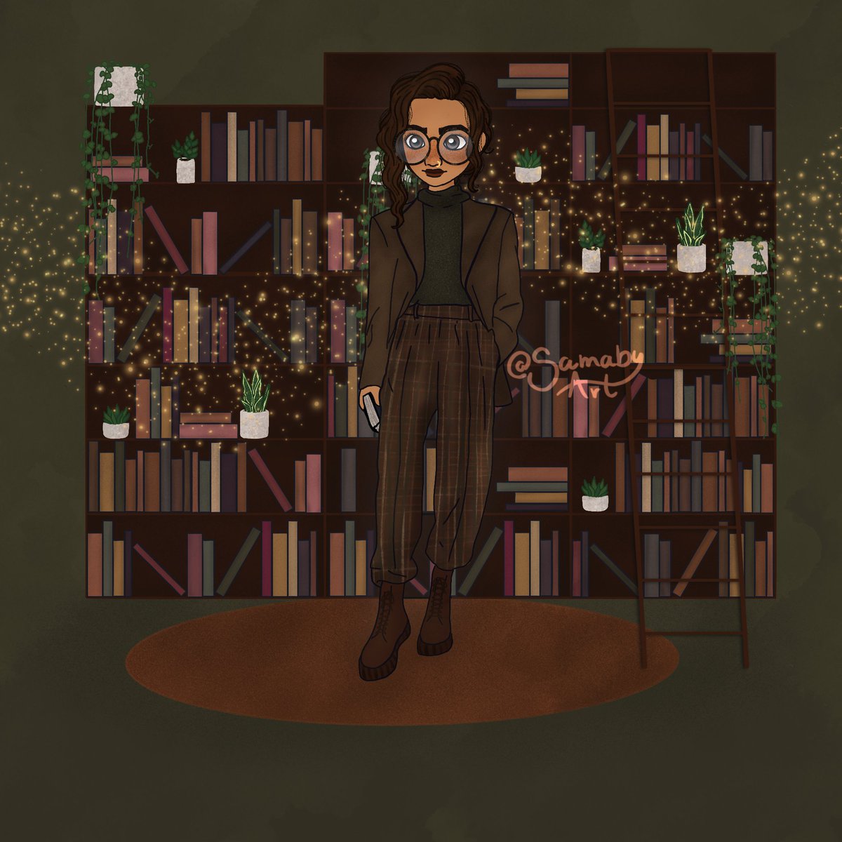 SamabyArt's tweet photo. Aesthetics March: Dark Academia✨

We made it to the final Aesthetics March! Dark academia is such a cool style and I had a lot of fun making this! I had so much fun doing this challenge!

#art #artistsontwitter #darkacedemia #Digital #digitalart #characterDesignChallenge https://t.co/2pQMFL9Miq
